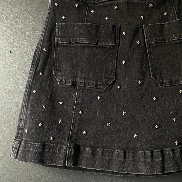 Madewell Black Mini Jean Skirt - Picture 6 of 11
